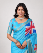 Printed Saree - view 3