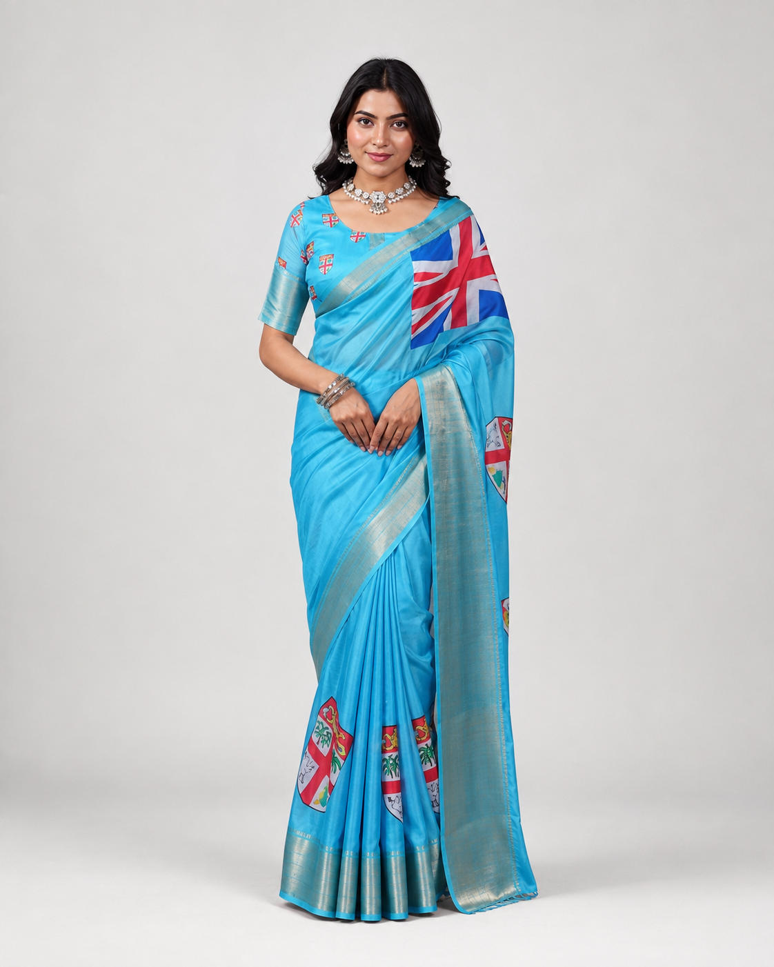 Printed Saree