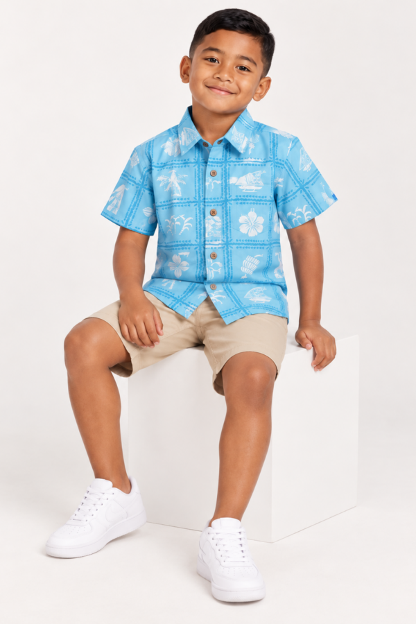Boys Polyester Bulashirt Nation
