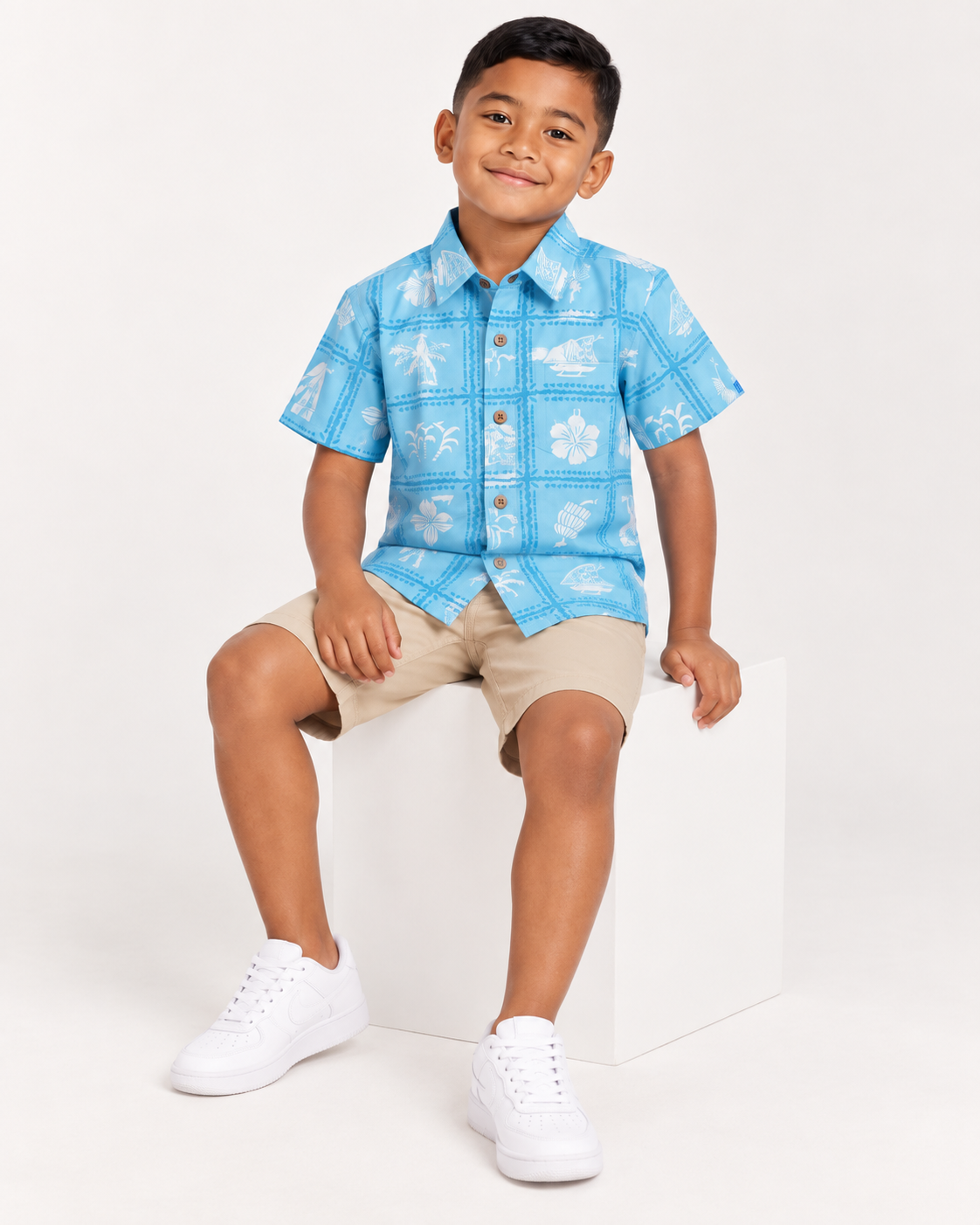 Boys Polyester Bulashirt Nation