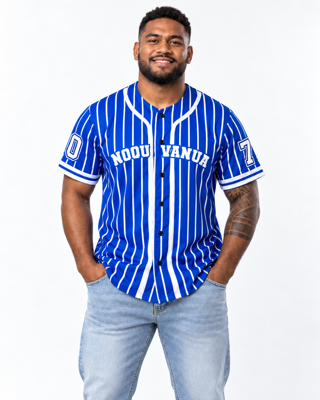 Fjday Baseball Tees Noqu Vanua