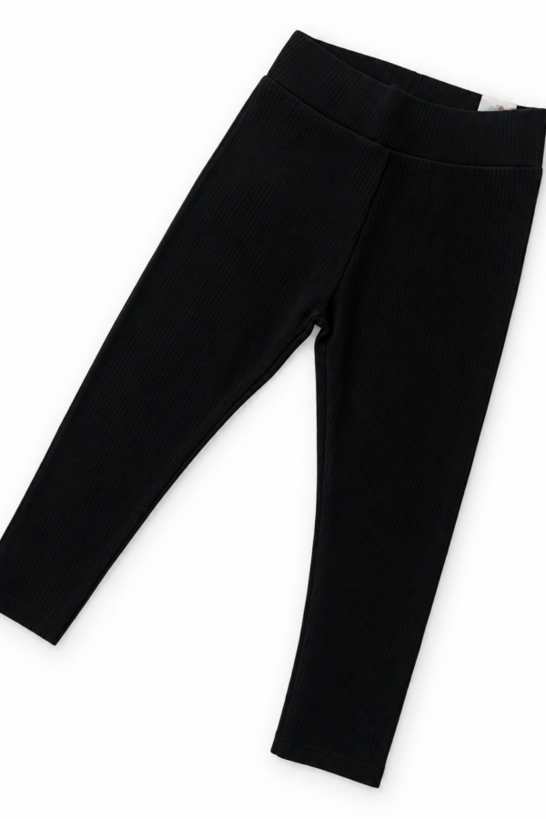 Girls Ribbed Leggings