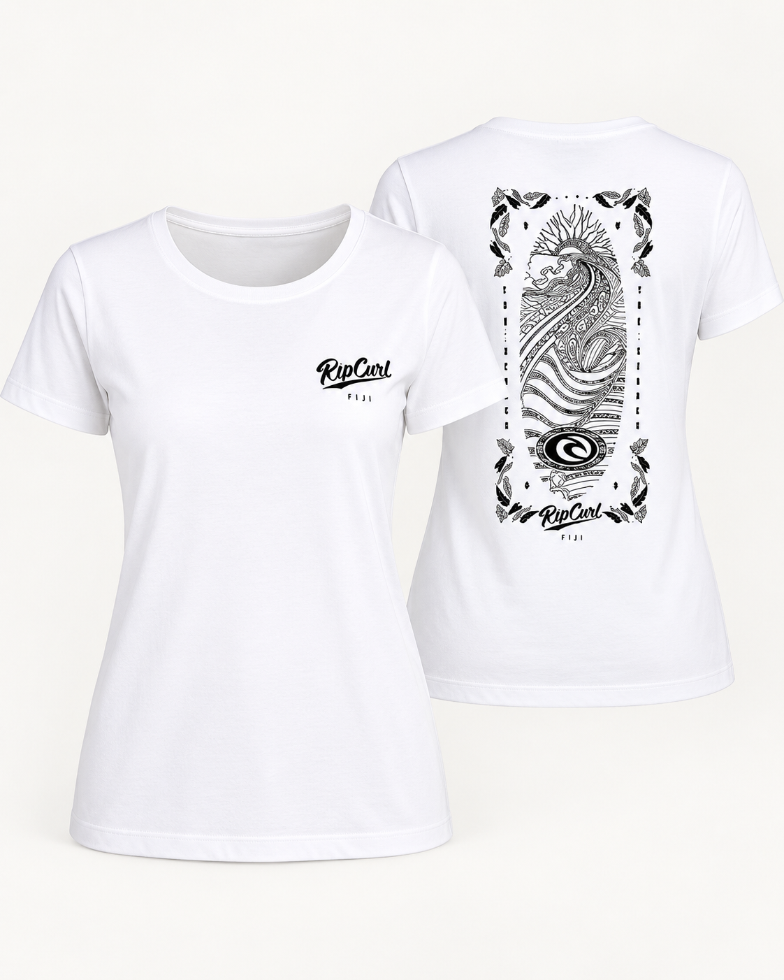 Ladies Ripcurl Fiji Jungle Tee Xxs