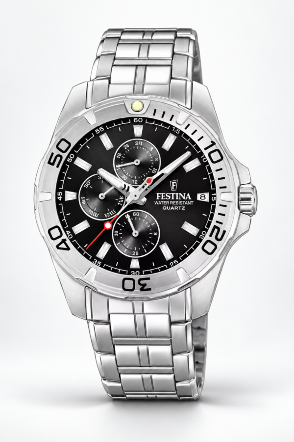 Multifunction Sil Sss D-blk/sil 43mm
