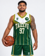 TAILEVU BB VEST-JF26-45 GREEN/YELLOW/WHITE XS
