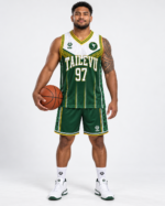TAILEVU BB VEST-JF26-45 GREEN/YELLOW/WHITE XS - Image 2