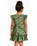Girls Polyester Bula Poly Dress Veikau - Image 2