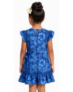 Girls Polyester Bula Poly Dress Veikau - Image 4