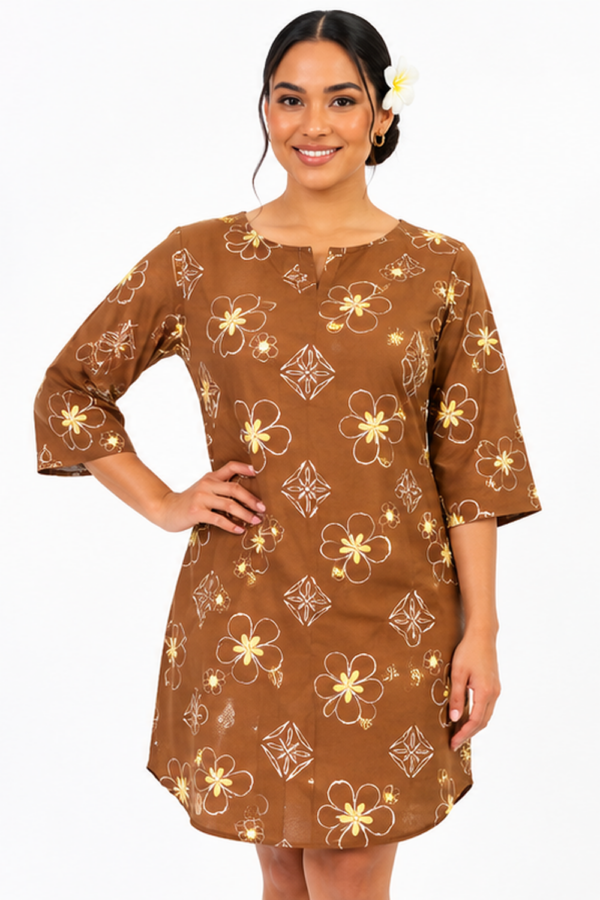 Cotton Formal Dress Senijali