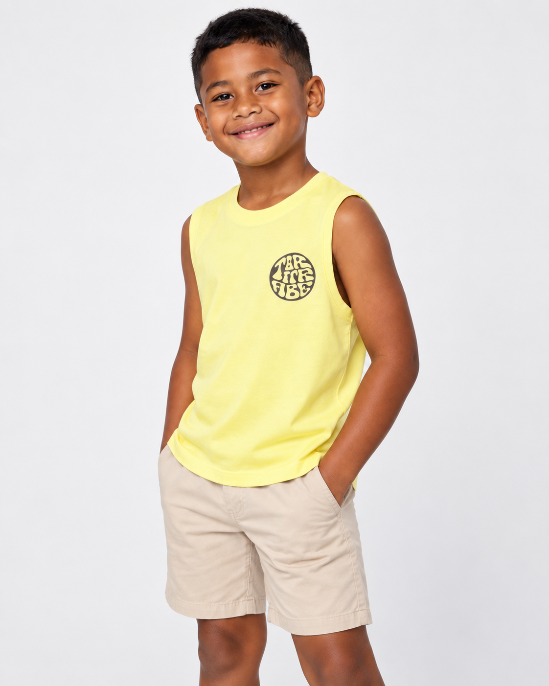 Boys Ft Muscle Vest Mellow