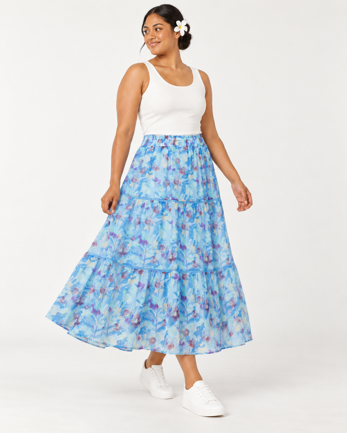 Floral Skirt Light
