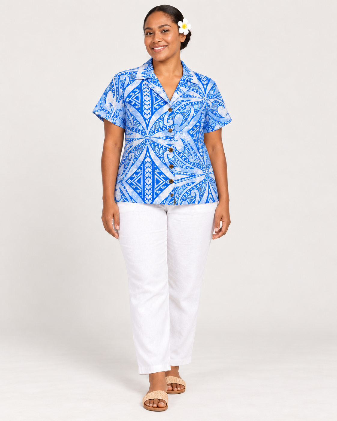 Ladies Cotton Bula Top Vanua