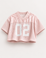 Ladies Crop Football Jersey