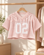 Ladies Crop Football Jersey - view 2