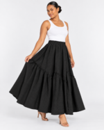 Tiered Maxi Skirt - view 2